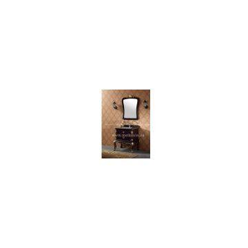 029#Oak bathroom cabinets