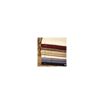 Home Purplish Red / Yellow / Brown Dyed Full Size Queen Microfiber Bedding Sets