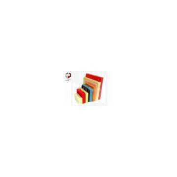 Red Yellow Blue Foam Sheet Sponge Packing Material Customized