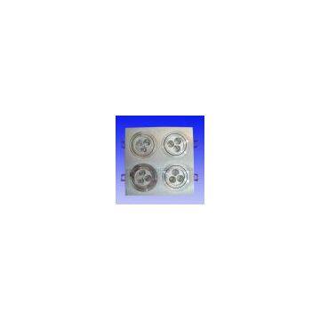 12w Rectangle Recessed LED Downlight