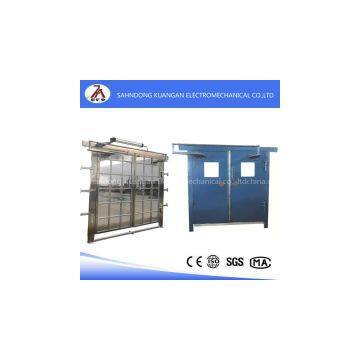 Balance pressure pneumatic controlling doors