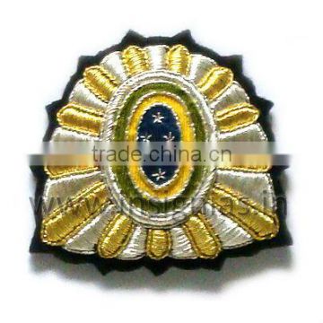 Brazilian Navy Officers cap badge