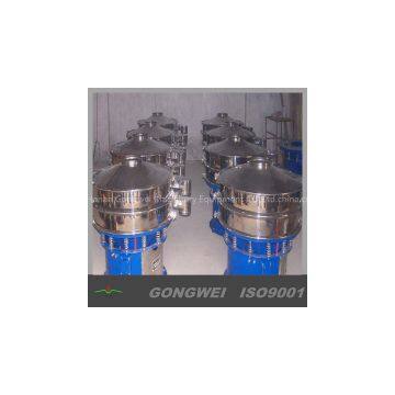 rotary filter sieve screen separator for granulated juice powder slurry