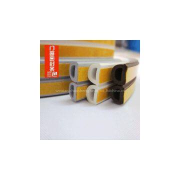 adhesive rubber seal strip