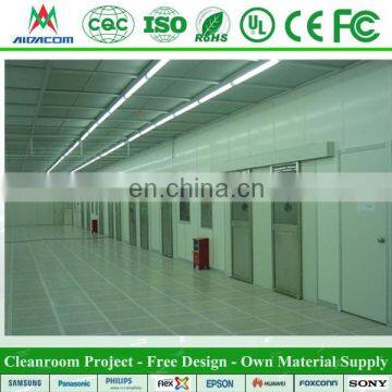 AIDACOM ISO4-ISO8 Cleanroom Turnkey Project