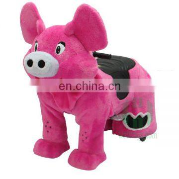 HI Hot Sale Kids Plush Motorized Coin Operated Animals Scooters photo-4