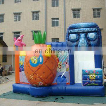 inflatable dry slide combo