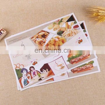 Custom printed cheap disposable grease proof paper for hamburger/french fries