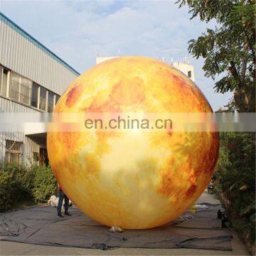 custom outdoor giant led moon balloon inflatable for event or promotion