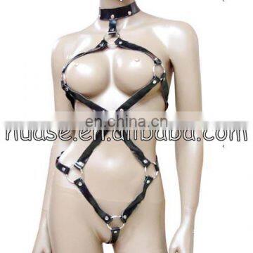 Sexy leather lingeries sexy appare leather harness