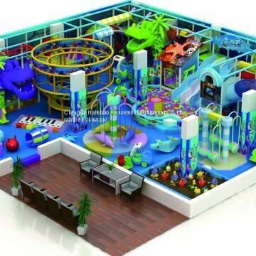 HLB-I17009 Children Commercial Amusement Park China Playground Equipment