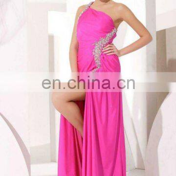 Korean Style Prom Dress Evening Dress Fashion 2012 Arab Free Shipping