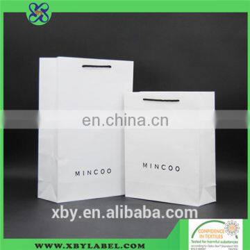 Luxury shopping paper bag, different types design custom paper shopping bag