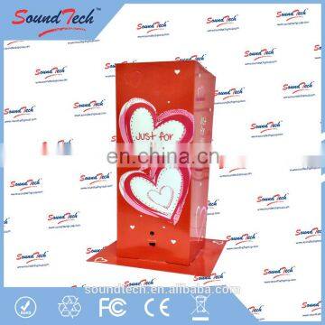 Just for You Fiber Optics Light Up Paper Bag Vase, Paper Flower Vase