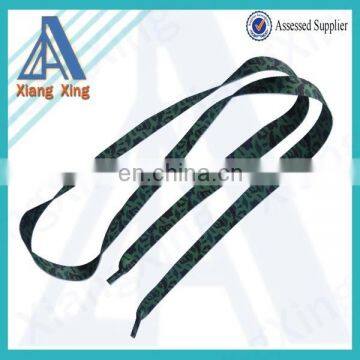 2015 various pattern flat custom printed shoe laces