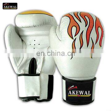 White Flame Style Cool Design Boxing Gloves Pakistan