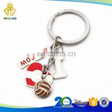 Spartak Moscow Soccer Club Metal Keychain with Hard Enamel Color