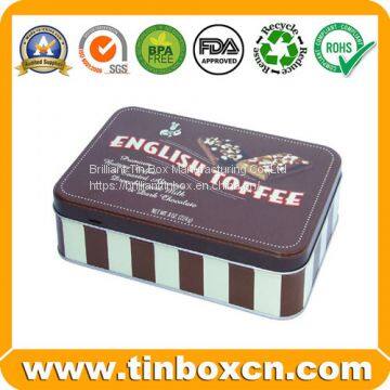 Rectangular Metal Tin Box photo-3
