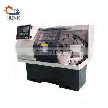 CK6132 high speed flat bed small cnc lathe with bar feeder