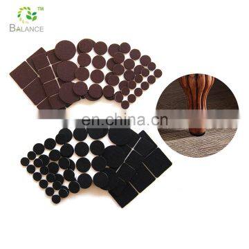 Alibaba brown furniture protection felt circles