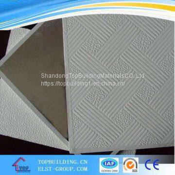 PVC Laminated Gypsum Ceiling Tile/PVC Gypsum Ce