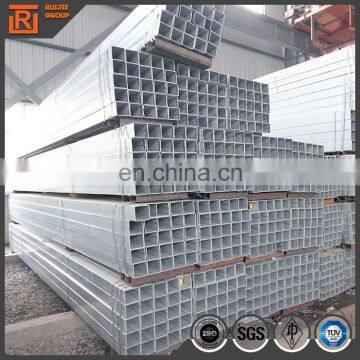40*80mm gi Rectangular Pipe, Pre Galvanized Rectangular Tube