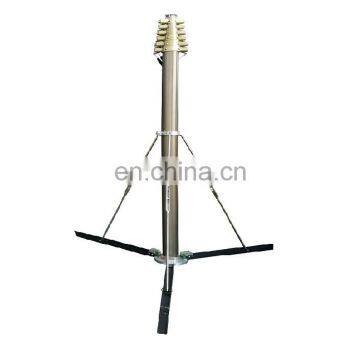 8m Pneumatic Mast With Air Compressor Hand Pump Foot Pump Ham Radio Video Camera Monitor