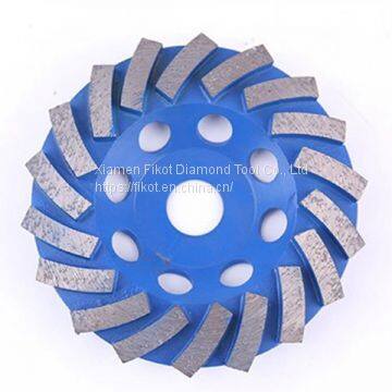 Diamond Grinding Cup Wheel Disc for Concrete Granite Marble Stone Radiation grinding wheel