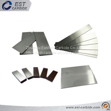 High Quality Yg6/Yg8 Carbide Strips with maximum length 500 mm