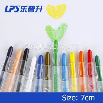 Art Painting Tools Multicolor Twist Up Oil Wax Crayon Pen Set With PP Box photo-3