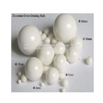 Zirconia Grinding Ball for refractory ceramics.