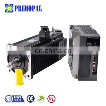 220v 3kw 2000rpm 15N high torque power low price noise with 3m cable ac servo motor and driver