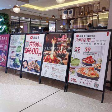 Aluminum Display Snap Frame A4 Poster Stand Board photo-3