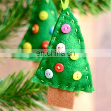 Felt Christmas Decoration 3D Felt Christmas Tree With Ornaments photo-6