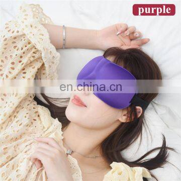 Adjustable Strap Upgraded 3D Contoured Eye Mask Sleep Mask for Sleeping photo-4