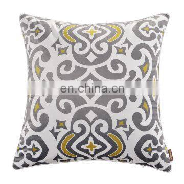 Grid Gray Color Square Cushion for Bedroom Sofa Car photo-2