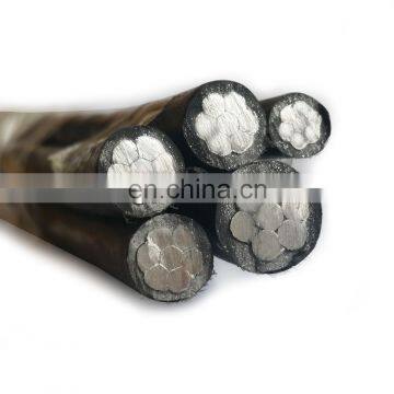 lv 0.6/1kv overhead electric cables service drop xlpe insulation abc aluminium cable price list