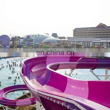 High Return Water Roller Coaster Slide For Waterpark With CE Certificate