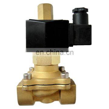 2W Series 2W200-20NO Brass Body Normally Open 3/4 Inch Air Water Solenoid Valve photo-3