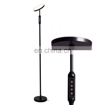 Color changing hotel floor lamp home lighting modern led with adjustable brightness