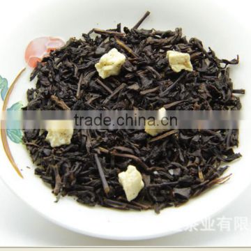 Apple flavor black tea