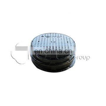 Round or Square Ductile Iron Manhole Cover for Sewage Drainage System photo-3