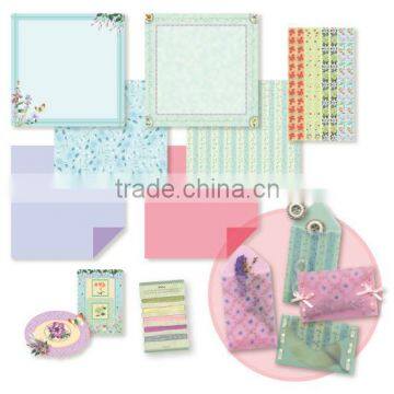 DIY Craft Set Edwardian Flower Garden Flower Scrapbook Kit photo-2