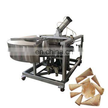 Full automatic ice cream wafer biscuit machine/Economical electric heating ice cream cone baking maker