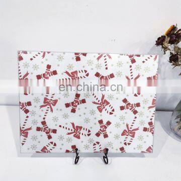 Decorative Kitchen Toughened Unbreakable Glass Cutting Boards Sets