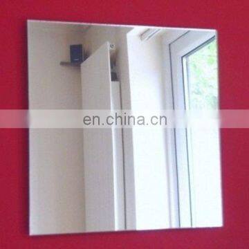 6mm Frameless Customized Wall Mounted Hotel Washroom Bathroom Mirror