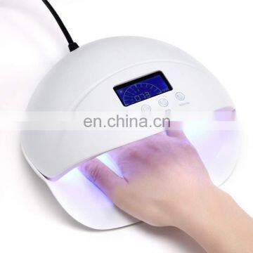 50w big size UV LED 2 in 1 Gel Light Nail Polish Dryer For Fingernail Toenail Manicure, Gel Nail Light Dryer