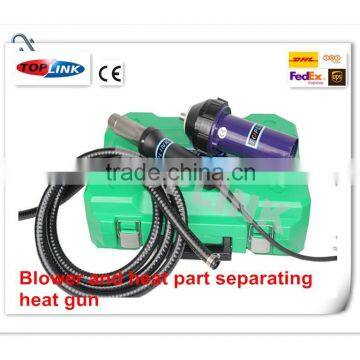 Blower and heat part separating heat gun