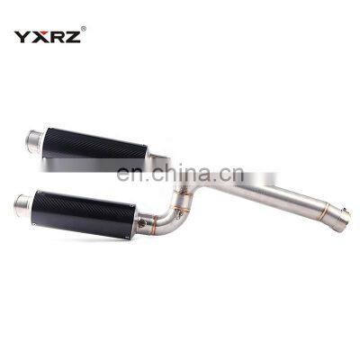 Stainless Steel Exhaust Pipe 304 For FZ6N Tracer900 Exhaust for Racing Bike Modified Parts 2018 2019 photo-4