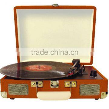 Portable Turntable Player of DS-101,Brefcase Style Turntable Player